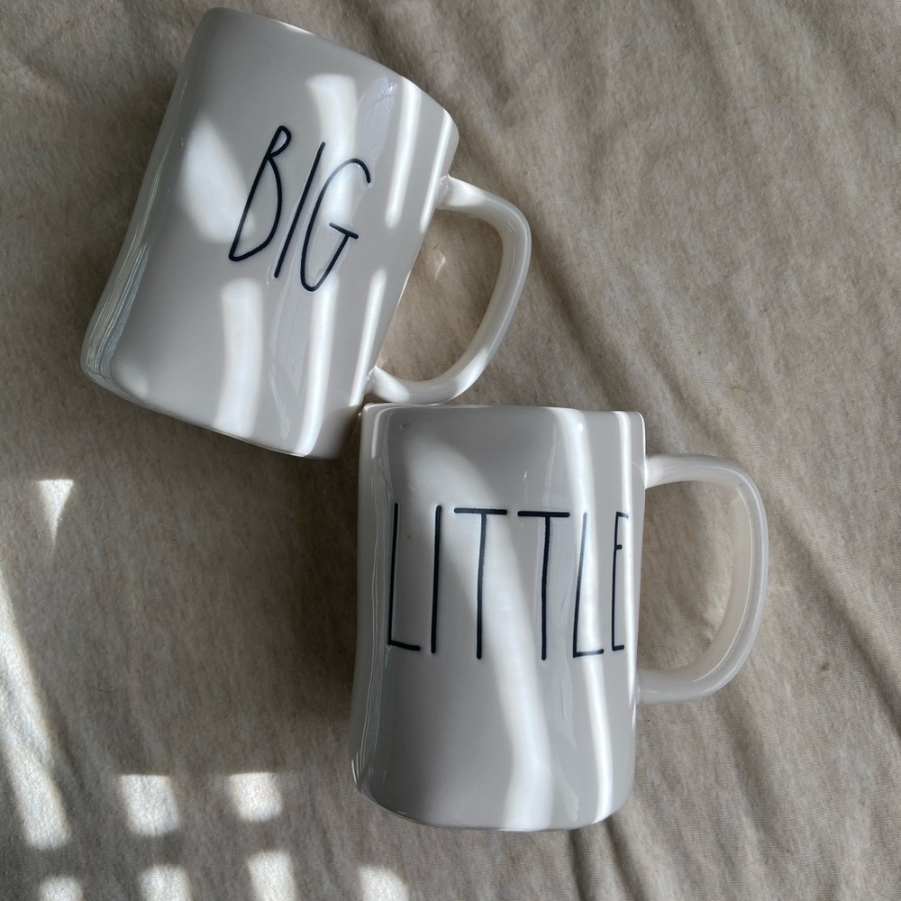 Never Used Big/Little Mugs
